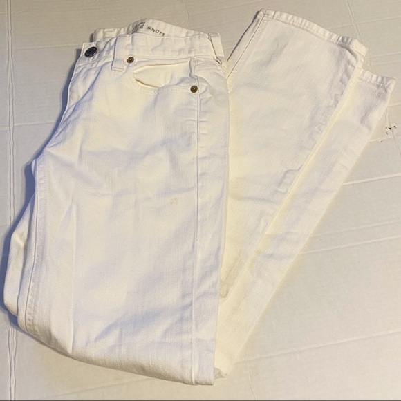 J. Crew Matchstick White Jeans Size 27 Short - Picture 12 of 13